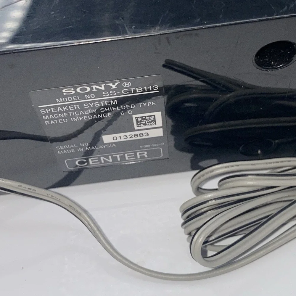 Sony SS-CTB122 + SS-TSB122 L/R, Center - Surround Sound 5 Speaker System